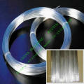 Le fil de fer plat / galvanisé à lame ou le fil de fer ovale rond ou le fil de fer revêtu de PVC / fil en acier inoxydable fait en Chine usine